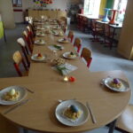 gedeckter Ostertisch
